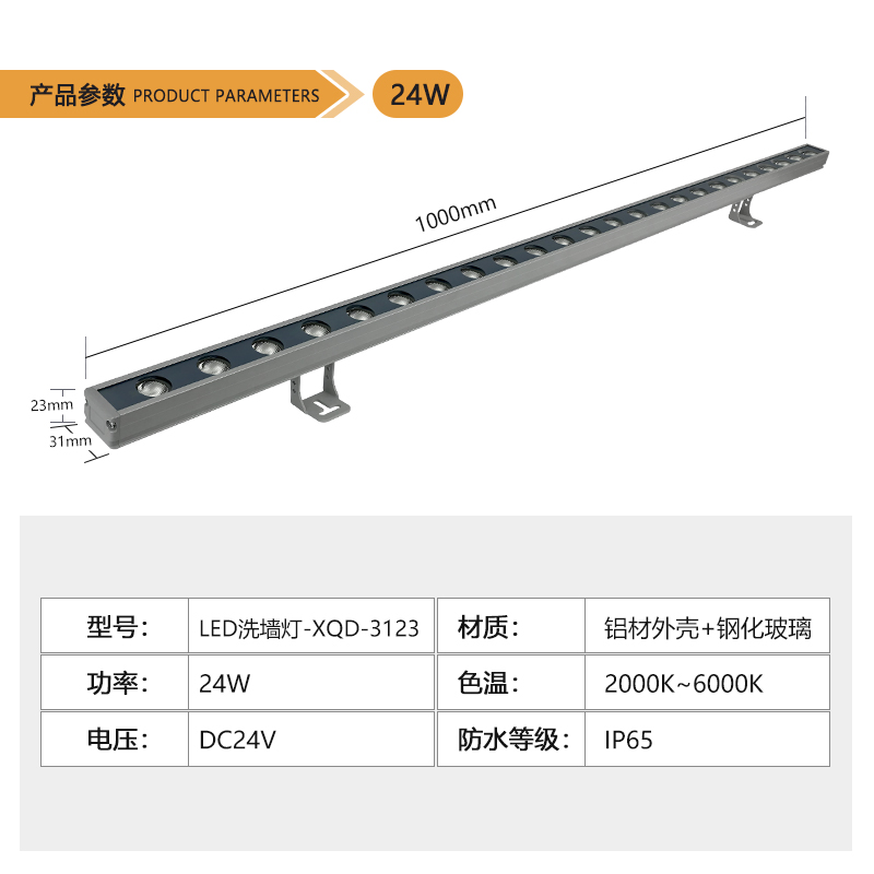 LED洗墙灯-WM3123(图1)