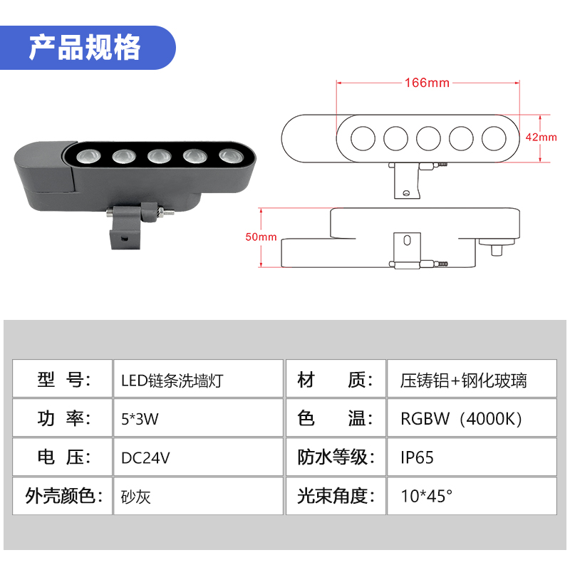 LED链条洗墙灯(图2)