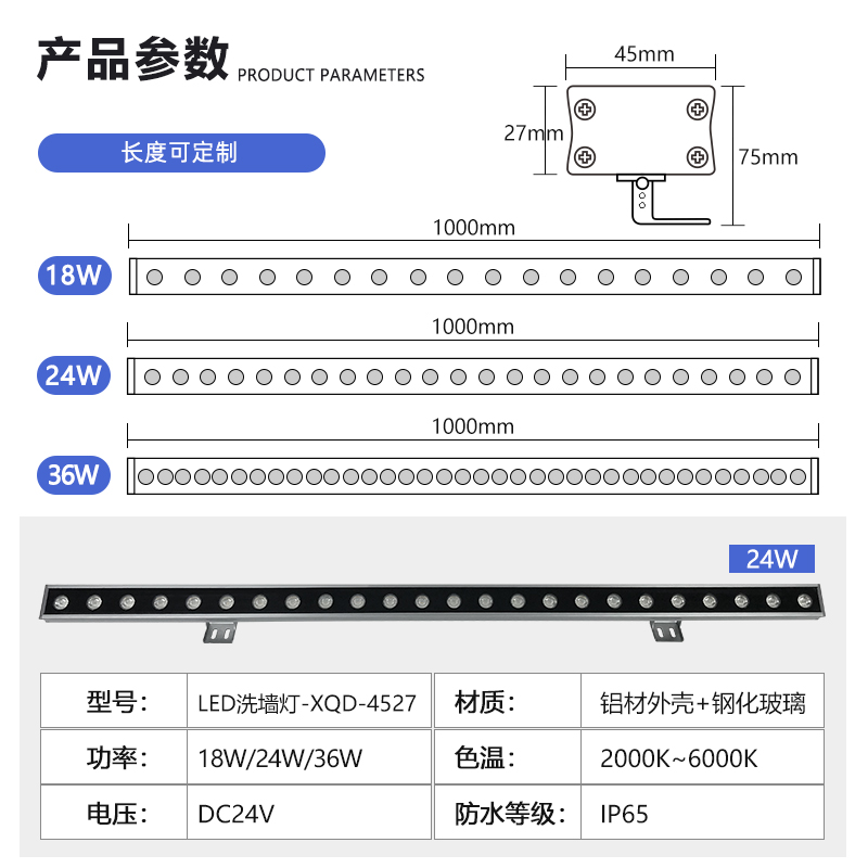 LED洗墙灯-4527(图2)