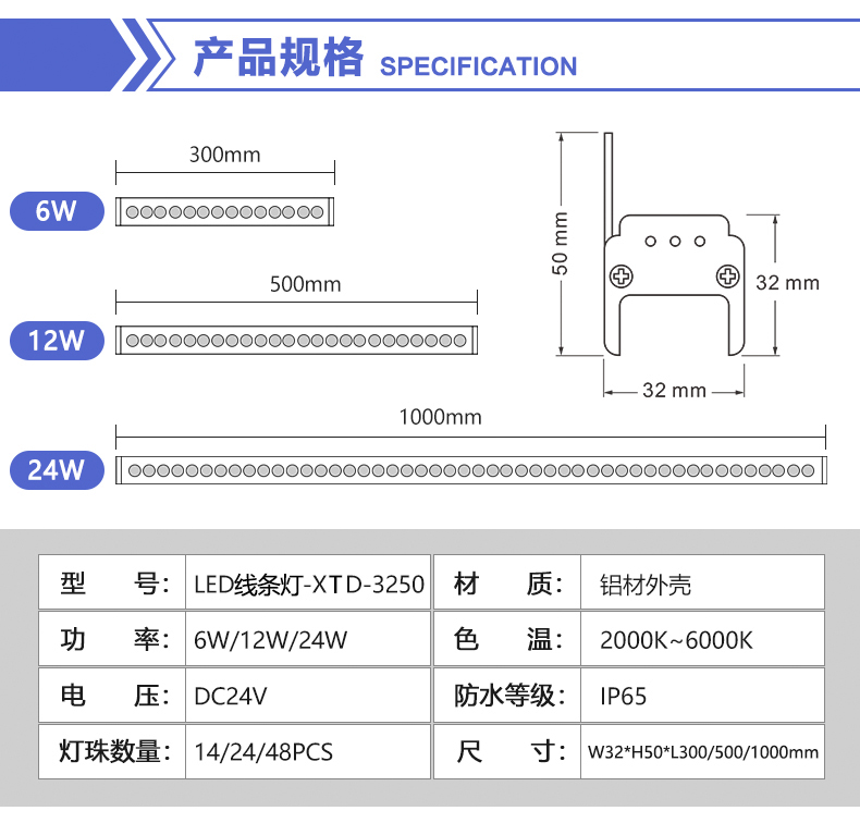 LED线条灯-5032(图1)